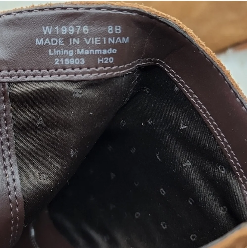Cole Haan Gracy Bootie (45 mm) Earthen Agora Burnished Suede Boots